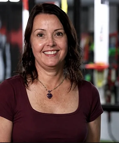Portrait of Cherie Stolz, Pilates instructor